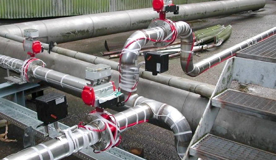 WIKO levert en monteert een compleet systeem met de juiste elektrische tracing